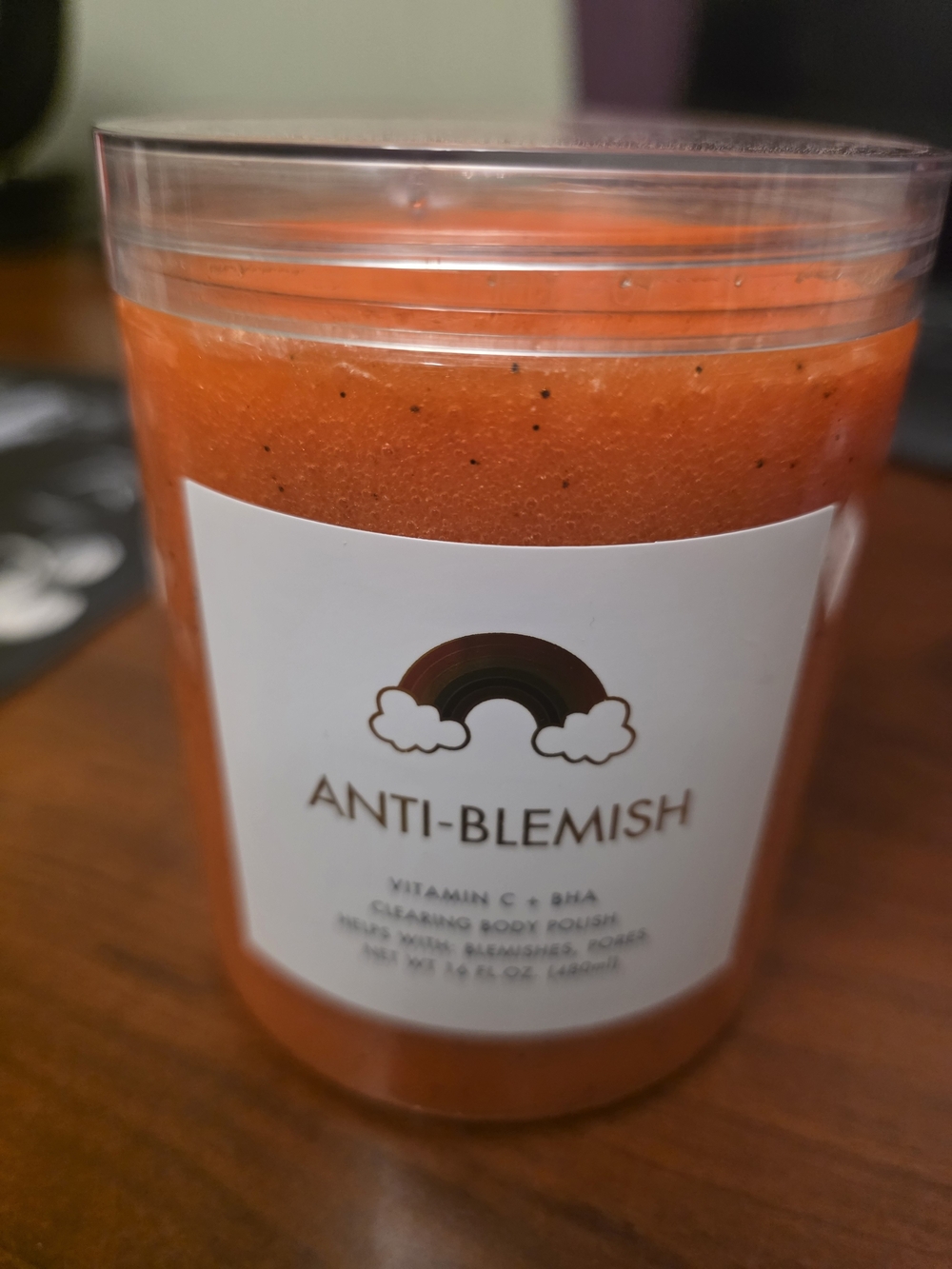 Anti-Blemish Vitamin C + BHA Clearing Body Polish - Orange